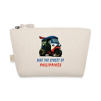 Philippines Tuk-Tuk Racing - Organic Pouch - nature - Front