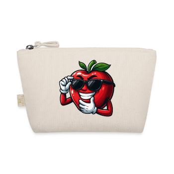 Tomate de dessin animé cool avec des lunettes de soleil plaisir végétal - Trousse biologique - nature - Devant