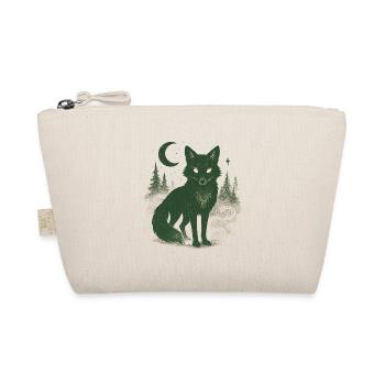 Mystical forest fox at moonlit night - Organic Pouch - nature - Front