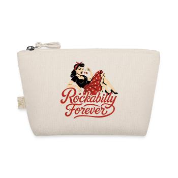 Rockabilly Forever Cherries Wife 50s Gift - Organic Pouch - nature - Front