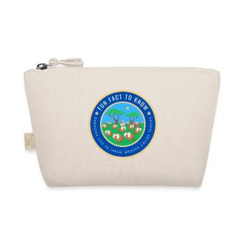 Baboons live in large groups called troops - Organic Pouch - nature - Front