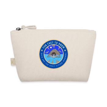 Bats are the only flying mammal - Organic Pouch - nature - Front