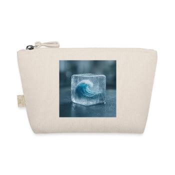 Sculpture de glace avec vague de mer - Trousse biologique - nature - Devant