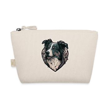 Border Collie Dog - Organic Pouch - nature - Front