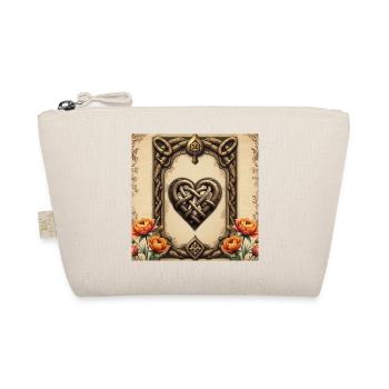 Coeur Celtique Lié Aux Fleurs - Trousse biologique - nature - Devant