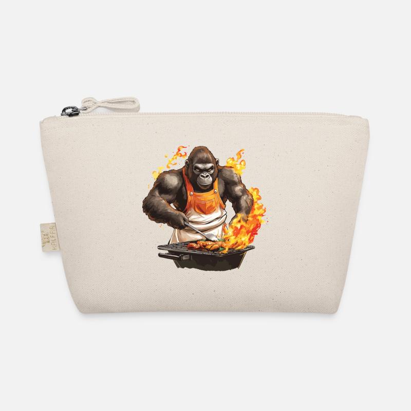 Grilling Grilla Griller Gorilla BBQ Funny Funny Funny Organic Pouch