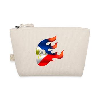 Philippinische Flagge - Philippinen - Ninja - Bio-Täschchen - Natur - Vorne