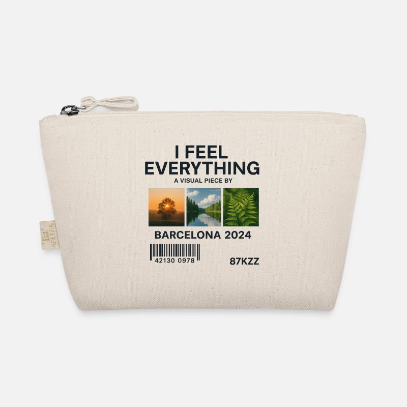 I Feel Everything: Visual Piece Barcelona Organic Pouch