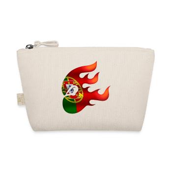 Flagge von Portugal - Portugal - Ninja - Bio-Täschchen - Natur - Vorne