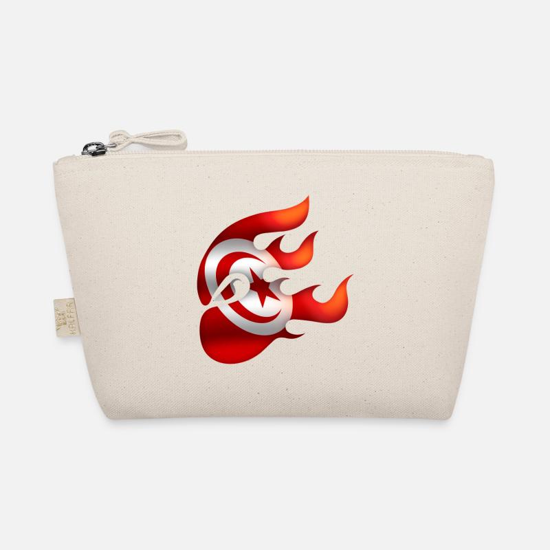Drapeau de la Tunisie - Tunisie - Ninja Trousse biologique