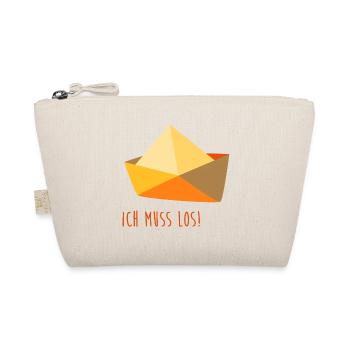 Boat Rowing Sea Ship Paper Boat Holiday Maritime - Organic Pouch - nature - Front