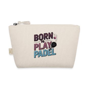 Children to Play Padel - Organic Pouch - nature - Front