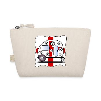 SOCCER CAMPING ENGLAND - Bio-Täschchen - Natur - Vorne