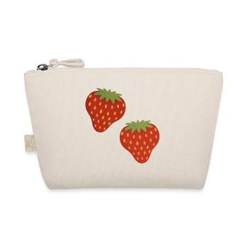 Motif fraise vif pour une tenue décontractée - Trousse biologique - nature - Devant