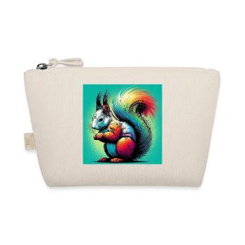 squirrel - Organic Pouch - nature - Front