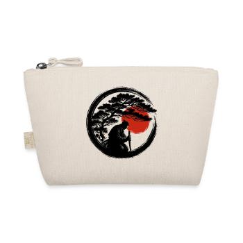 Méditation Enso Samouraï avec Soleil Rouge - Trousse biologique - nature - Devant