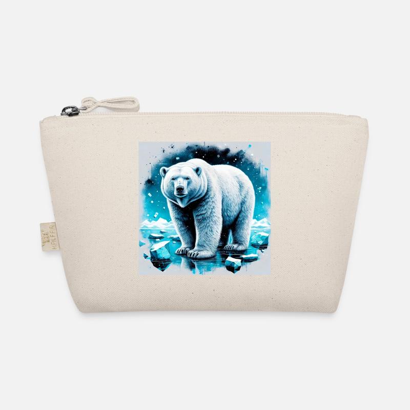 polar bear Organic Pouch