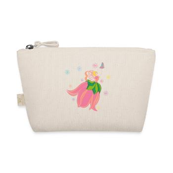Fabulous flower fairy with butterfly - Organic Pouch - nature - Front