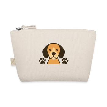 Dog with paws - Organic Pouch - nature - Front