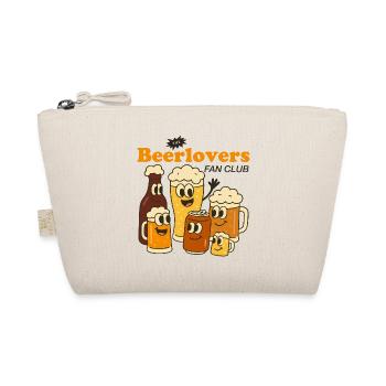 Bierliebhaber Karikatur Design - Bio-Täschchen - Natur - Vorne