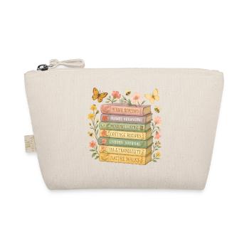 Nature et Livres Amoureux Floral Livre Pile - Trousse biologique - nature - Devant
