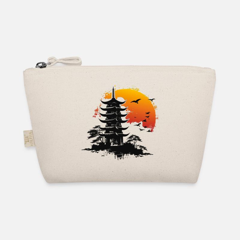 Pagode Orange Japon Trousse biologique