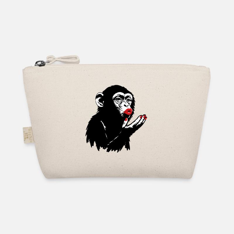 La vieille dame singe vous envoie un baiser Trousse biologique