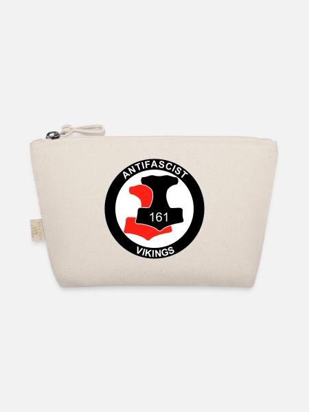 Antifa Vikings - Bio-Täschchen - Natur - Vorne
