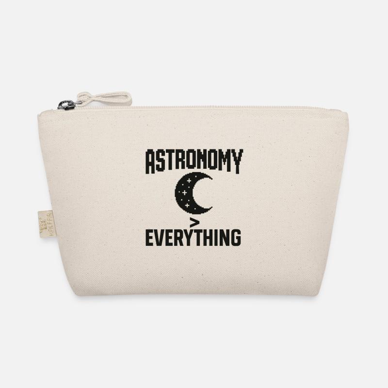 Astronomy Life Motto Design Organic Pouch