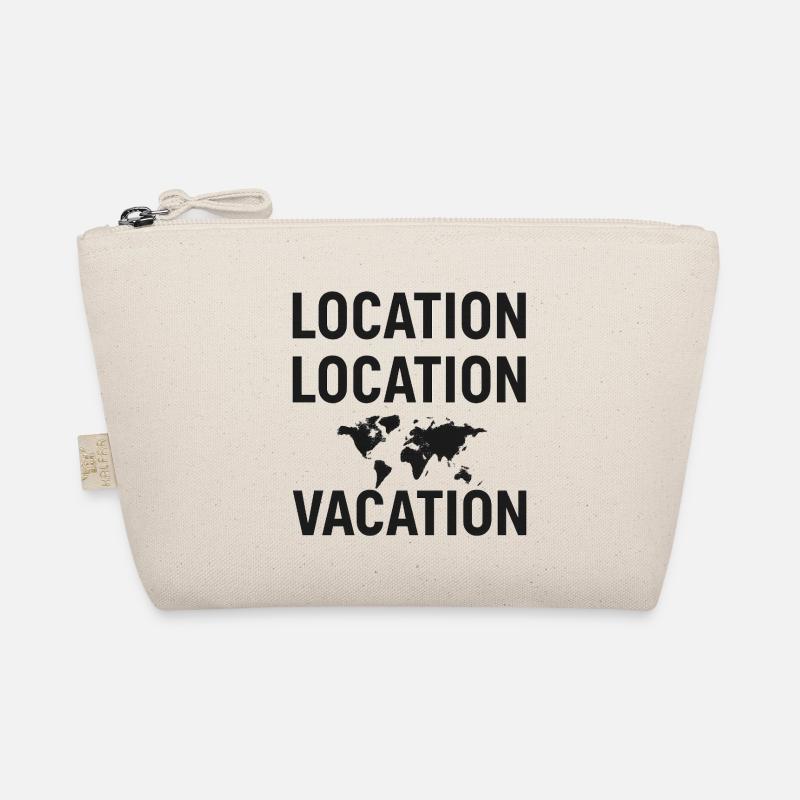 Location Location Vacation Organic Pouch