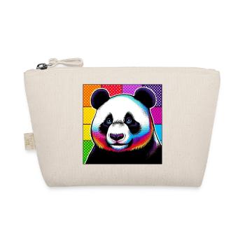 Panda - Bio-Täschchen - Natur - Vorne