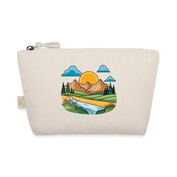 Bunte Berge - Bio-Täschchen - Natur - Vorne