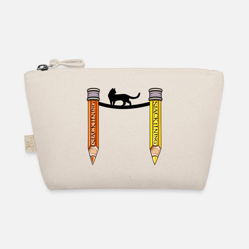 BALANCING SLACKLINING CAT Organic Pouch