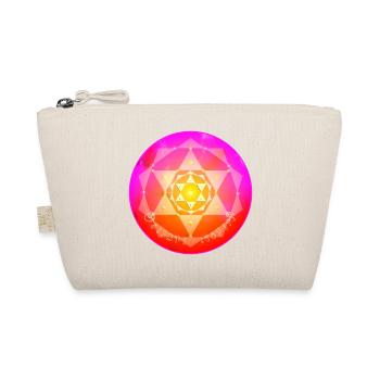 Kordulah Crystal Mandala - ElshaddaiShikaina - Organic Pouch - nature - Front