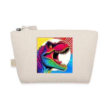 Dinosaurier - Bio-Täschchen - Natur - Vorne