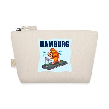 FRANZBRÖTCHEN HAMBURG - LAUFEN LAUFBAND - Bio-Täschchen - Natur - Vorne