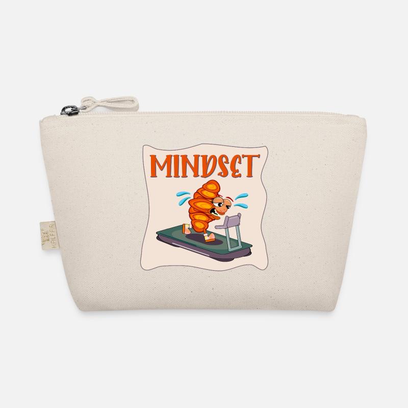 CROISSANT RUNNER FUNNY MINDSET Organic Pouch
