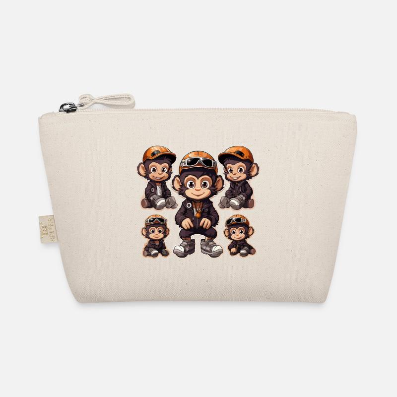 Pack d’autocollants Monkey Skateboarding Trousse biologique