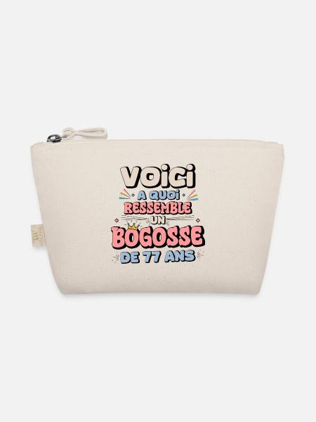 Humour Anniversaire 77 Ans - Trousse biologique - nature - Devant