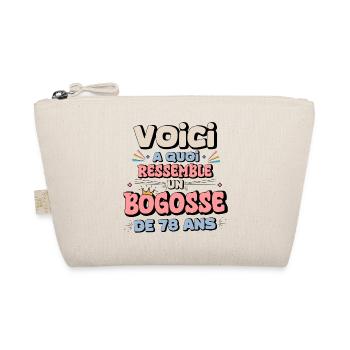 Humourautocollant Anniversaire Seniors - Trousse biologique - nature - Devant