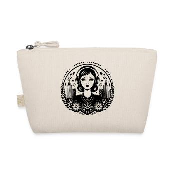 Femme Casque Skyline Urban Groove Techno Rock - Trousse biologique - nature - Devant