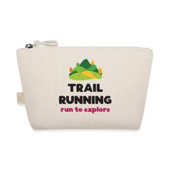 Trail Running - Run to Explore - Organic Pouch - nature - Front