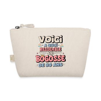 Humour Anniversaire 80 ans - Trousse biologique - nature - Devant