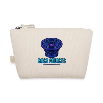 Bass Addicts Neon-Subwoofer-Design - Bio-Täschchen - Natur - Vorne