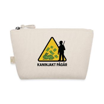 Rabbit hunting in progress - Organic Pouch - nature - Front