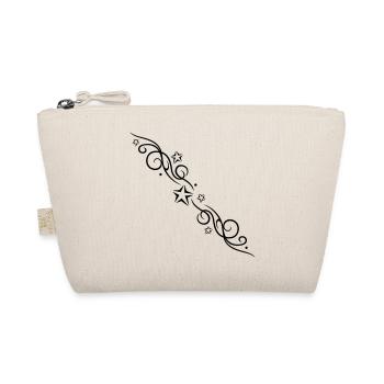 Star Ornament Tattoo Style - Organic Pouch - nature - Front