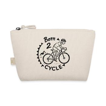 Born 2 Ride Fahrrad Rennrad MTB  - Bio-Täschchen - Natur - Vorne
