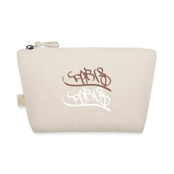Paris Street Art Souvenir Paris - Organic Pouch - nature - Front