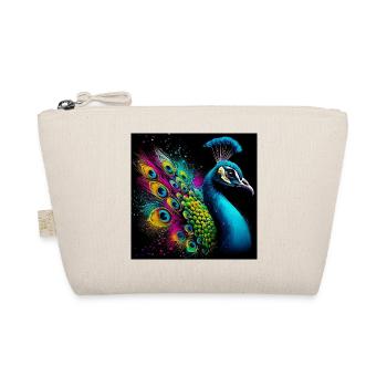 peacock - Organic Pouch - nature - Front