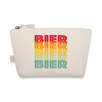 Retro Beer Design - Beer Lovers - Organic Pouch - nature - Front